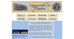 Desktop Screenshot of courts.christiancountymo.gov
